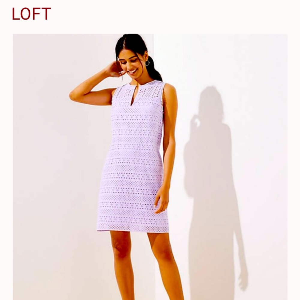 Loft petite 0 shift dress